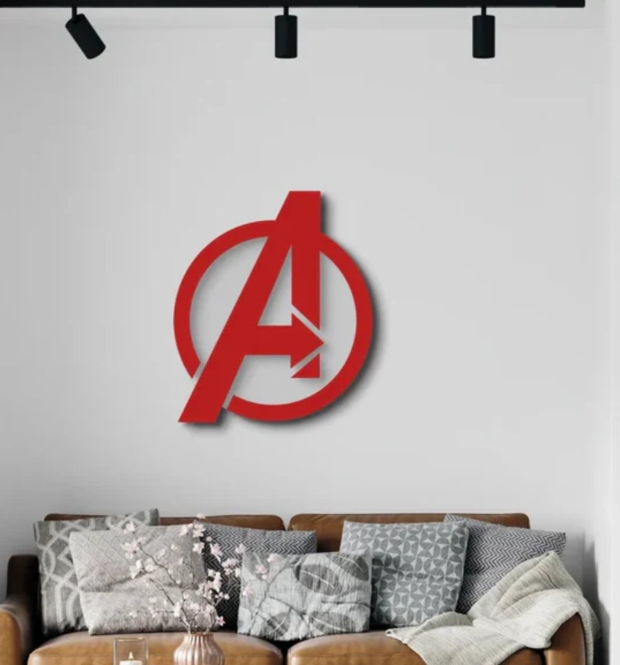 Avengers wall art, Gift Idea, Super Hero, Gift Idea