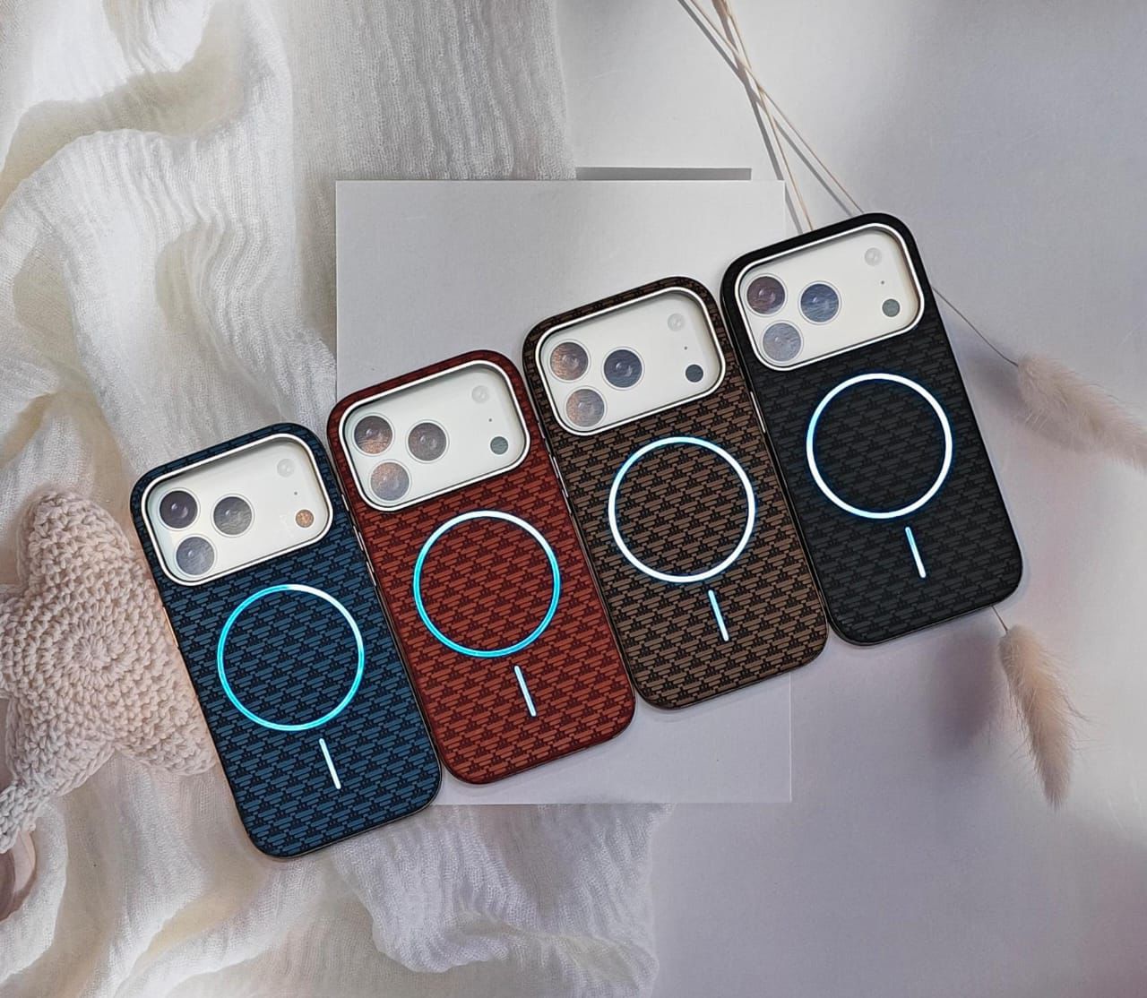MagSafe Fabric Pattern Case for iPhone