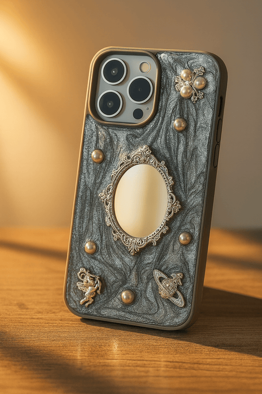 Luxury Retro Mirror iPhone Case