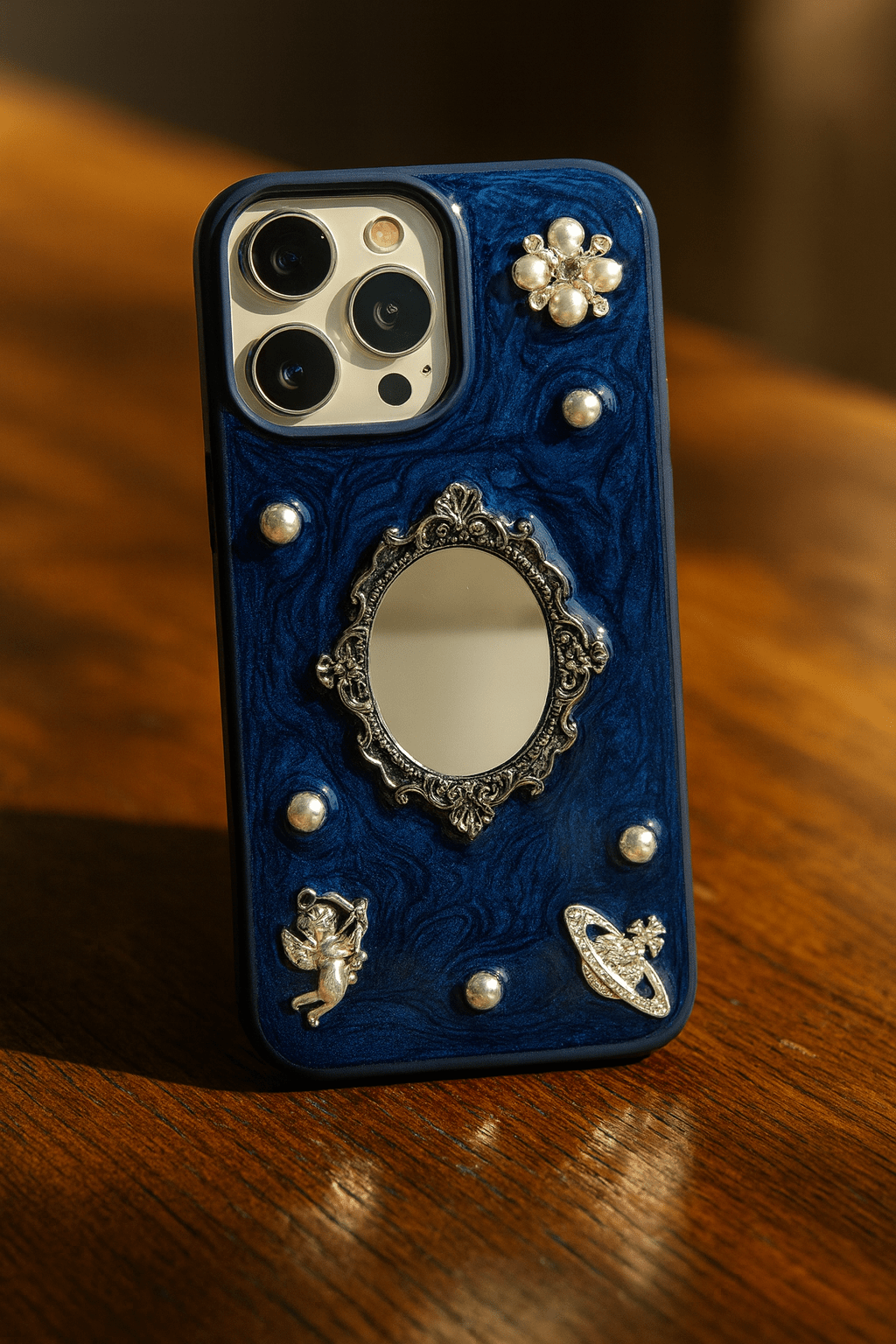 Luxury Retro Mirror iPhone Case