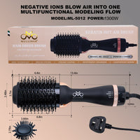 MULLINER - Keratin Hot Air Brush