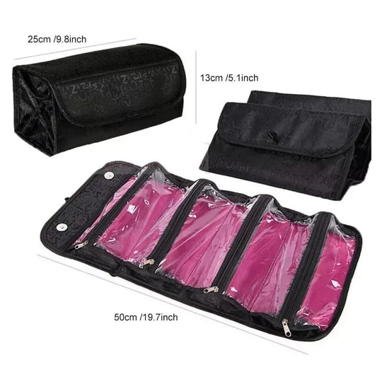 Roll-N-Go - Travel Cosmetic & Toiletry Bag