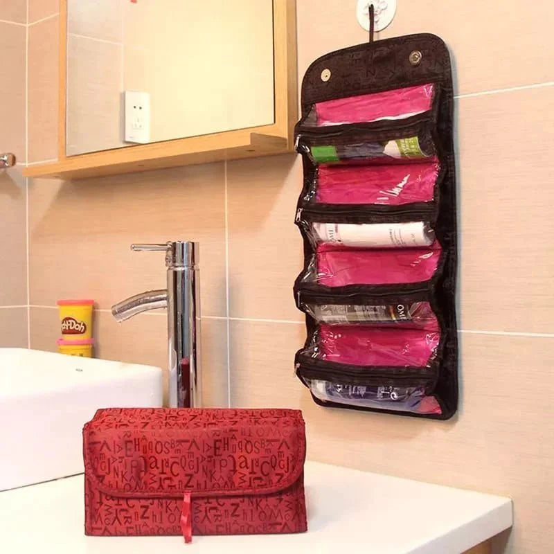 Roll-N-Go - Travel Cosmetic & Toiletry Bag