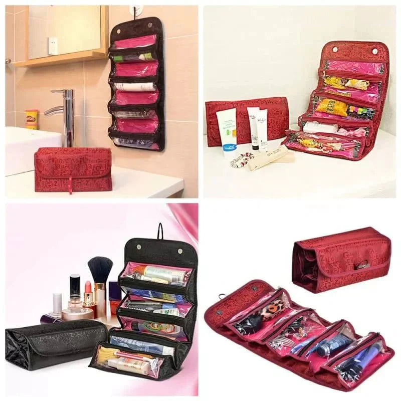 Roll-N-Go - Travel Cosmetic & Toiletry Bag